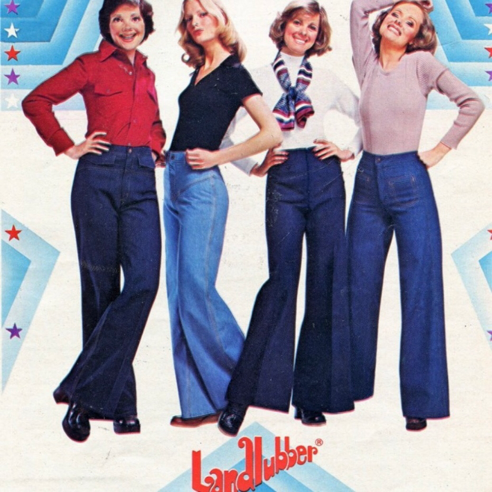 Landlubber Bell Bottoms Vintage 70’s Jeans - image 2